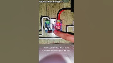 How to set lvd or low voltage disconnect in easy way?