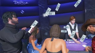 I tried to impress her by max betting and this happened... | GTA 5 THUG LIFE #245