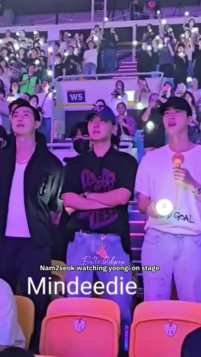 Jin, Jhope and Namjoon attended SUGA's concert the Hyung Line 🔥