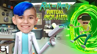 I was cloned in Rick and Morty VR Virtual Rick-Ality