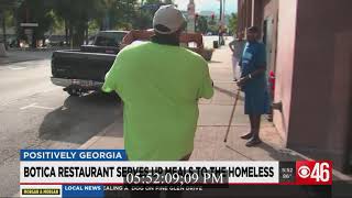 Botica Serves Tacos to The Homeless | CBS 46 Atlanta