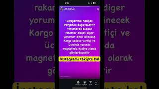 Satışlarımız Başlıyor Instagrami Takipte Kalın
