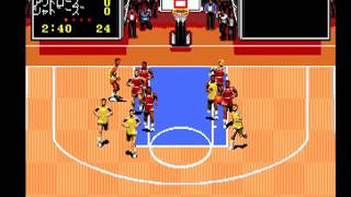 TV Sports Basketball - PC Engine [MESS] [shortplay]