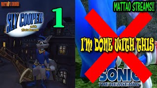 I GIVE UP Sonic the Hedgehog 2006...TIME FOR SLY COOPER