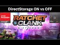 Ratchet and Clank Rift Apart | DirectStorage ON vs OFF on AMD Radeon RX 6950 XT