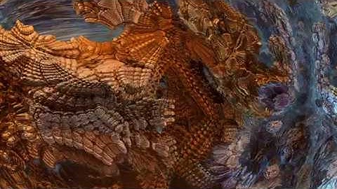 Mandelbulb 3D music animation -Fractal Diamond Coral-