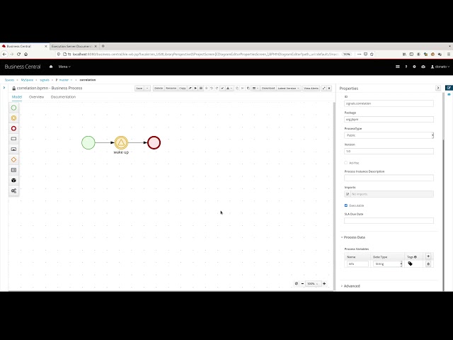 BPMN Signal in RHPAM aka jBPM