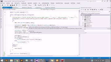 Sistema de Asistencia C# y SQL Parte 0.3: SqlParameter, seguridad en base de datos