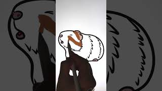 How to Draw Guinea Pig | Drawing and Coloring Pets #art #drawing #howtodraw #pets