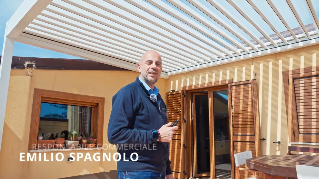 Lombardo Serramenti |Recensione cliente pergola bioclimatica su terrazzo