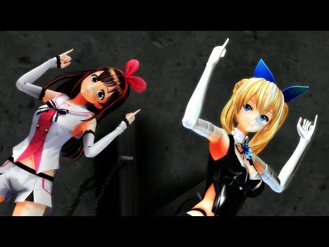 【MMD】過食症アイドル症候群【アカリ&アイ】