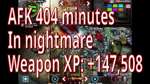 AFK 6:44:01 (longest time for me) in nightmare survivors [SAS: Zombie Assault 4] Version 2.0.1