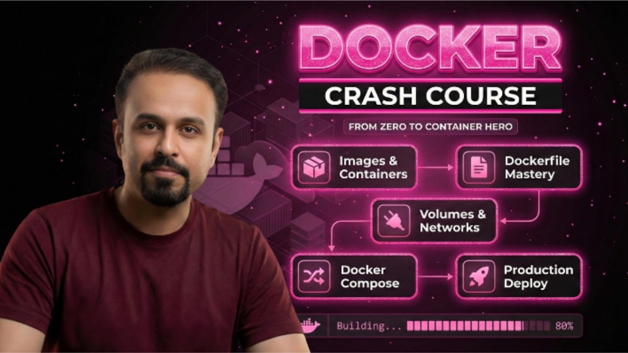 Docker Crash Course For Cloud & DevOps Engineers - YouTube