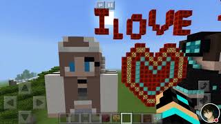 Minecraft: Pocket Edition my girlfriend and my world 🙂 screenshot 4