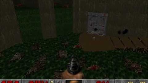 First attempt at creating a doom 2 map