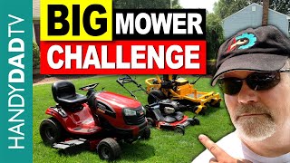 Zero Turn vs. Lawn Tractor vs. TimeMaster  choosing a mower for a big yard