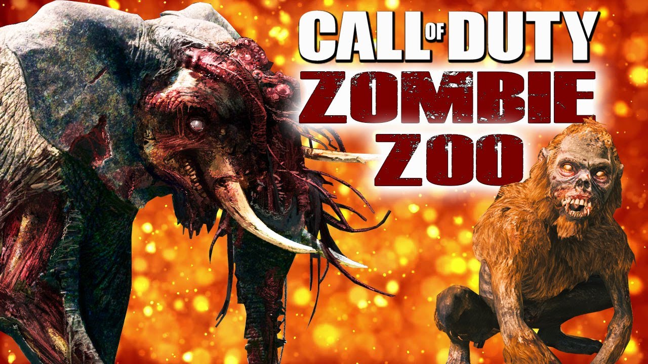 NEW YORK ZOO ZOMBIE CHALLENGE (Call of Duty Black Ops Zombies) YouTube