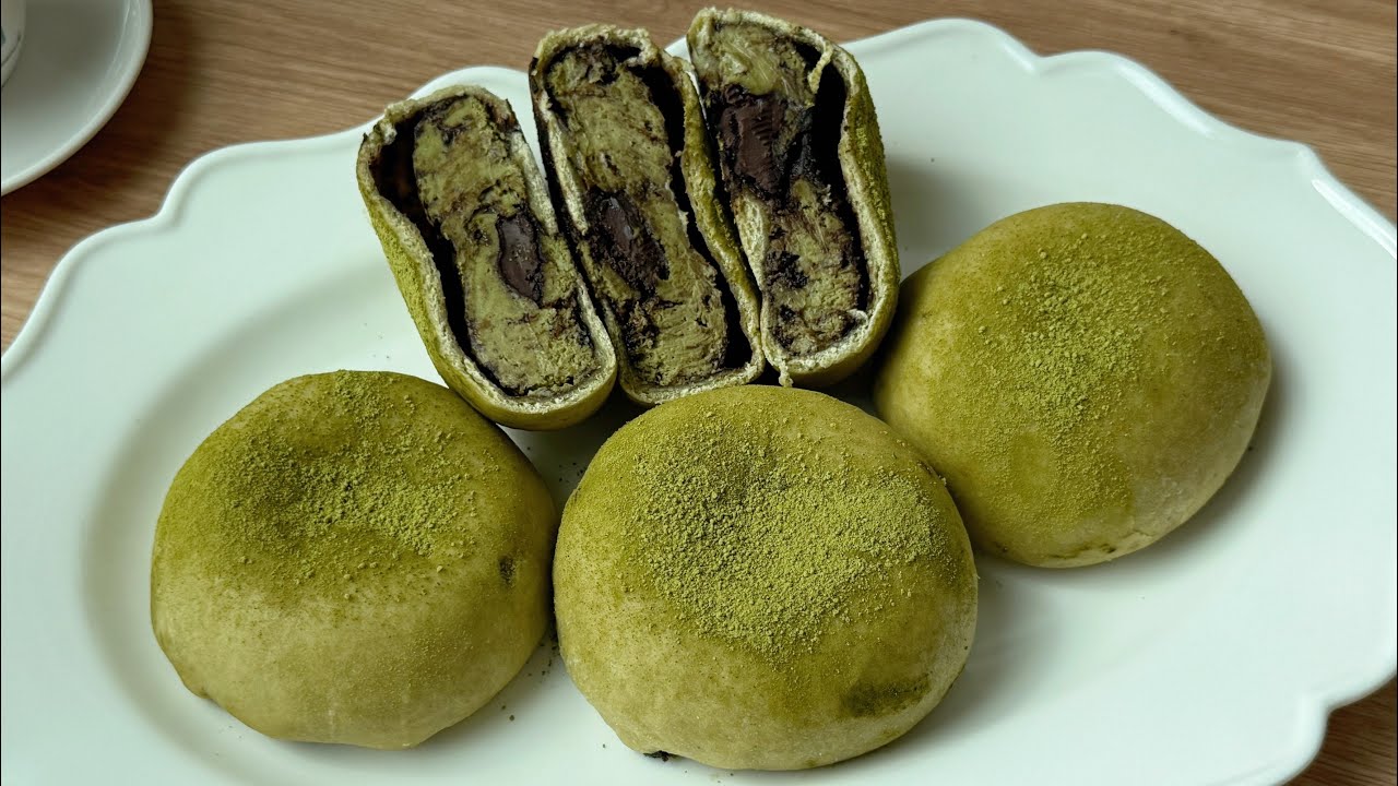 요즘 유행하는✨말차베이킹🫶말차 쫀득빵💚초코나무 숲 쫀득빵,대박레시피 알려드립니다🤩Matcha baking, Matcha chewy bread recipe