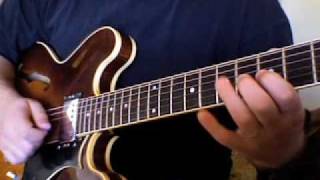 Advanced Blues Guitar Lesson Playing Over the I IV V