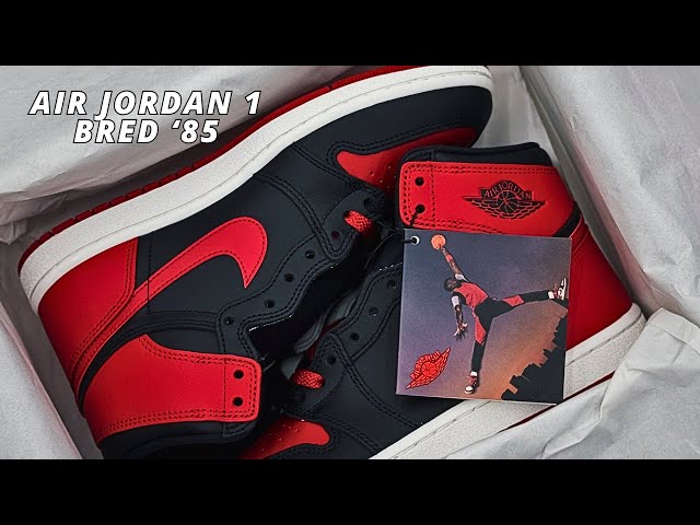 Air Jordan 1 High 85 Cut (Bred) OG 40th Anniversary - A Piece Of