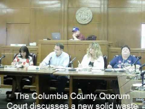 Quorum Court approves solid waste agreement