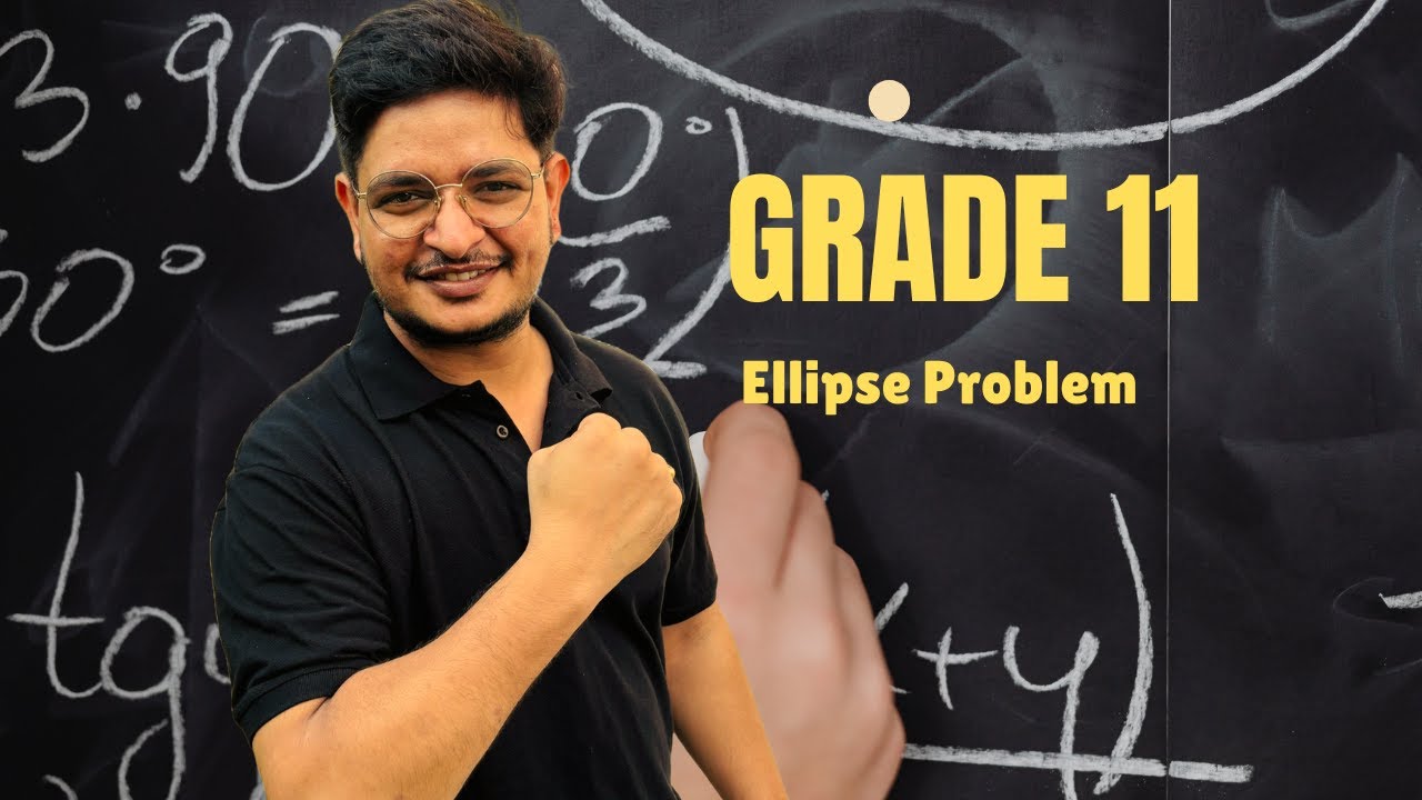 WARNING Don't Solve Ellipse Problems Without Watching This First! - YouTube