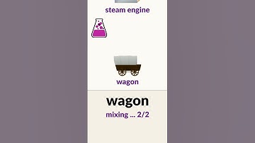 How to use the WAGON in Little Alchemy