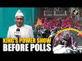 Pro-Monarchy supporters rally in Kathmandu to welcome Gyanendra Shah ahead of Parliamentary Polls