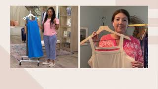 Muk Luks Cloud Knit Shelf Bra Tank Dress On Qvc