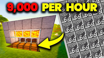 How To Make A Cobblestone Generator Minecraft (Cobblestone Farm Minecraft)