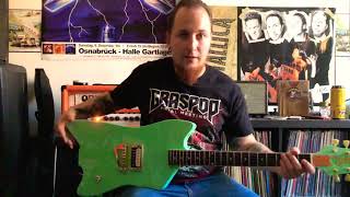 My Custom Billy Bo guitar !