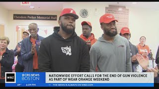 'Wear Orange Weekend' event calls for ends to gun violence in Roxbury