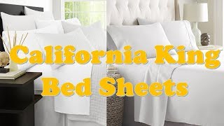 Top 10 best california king bed sheets 2018