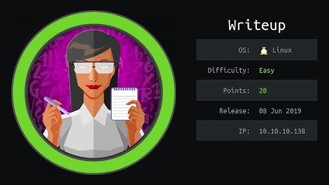 [HTB] Writeup Walkthrough