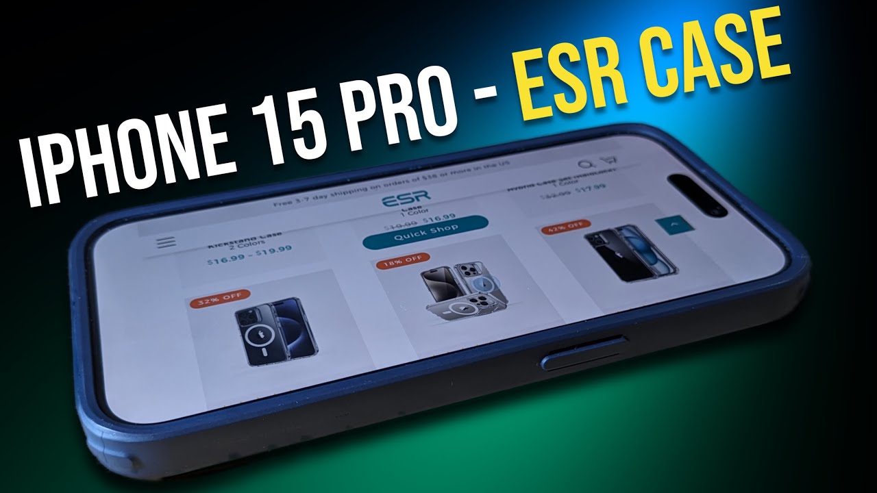 iPhone 15 Pro ESR Case Review- Grip That Matches Your iPhone! 