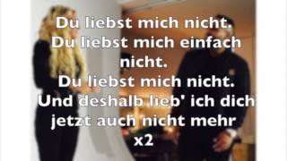 Du liebst mich nicht - Ado Kojo feat. Shirin David  lyrics