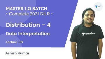 MASTER 1.O | CAT 2021 L39 | Data Interpretation l Distribution - 4 l CAT 2021 l Ashish Kumar