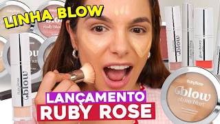 IMPACTADA com a NOVA BASE BARATINHA da RUBY ROSE | LINHA BLOW