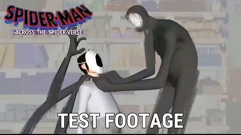 TEST FOOTAGE | Spider-Man: Across the Spider-Verse (2023)