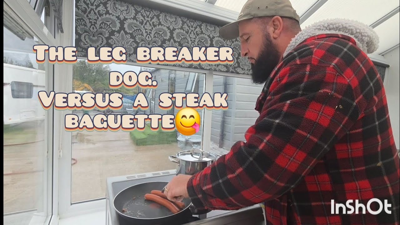 Стейк-багет против хот-дога с мясом.