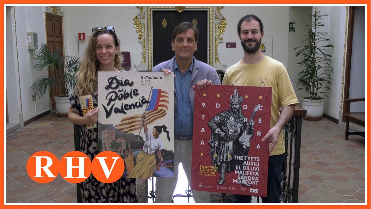 Alzira | Més de vint activitats per celebrar el 9 d’Octubre
