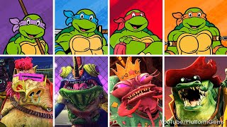 TMNT Mutants Unleashed: All Bosses & Classic Turtles Unlocked [4K 60FPS]
