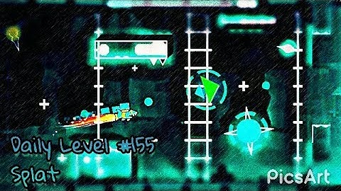 Daily Level #155 (all coins) "Splat by Torch121" - Geometry Dash 2.1 | JauzG