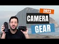 The camera gear i use for my travels in 2023