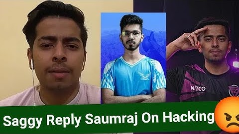 SAGGY😡reply to Saumraj on hacking allegations #saumraj #saggyhacker #bmoc #saggy