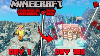 I Survived 100 Days In Diamond Only World in Minecraft (Hindi)