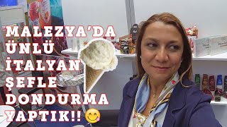 Malezya&#39;da Ünlü İtalyan Şefle Dondurma Yaptık | Çok Özel Pasta Modelleri