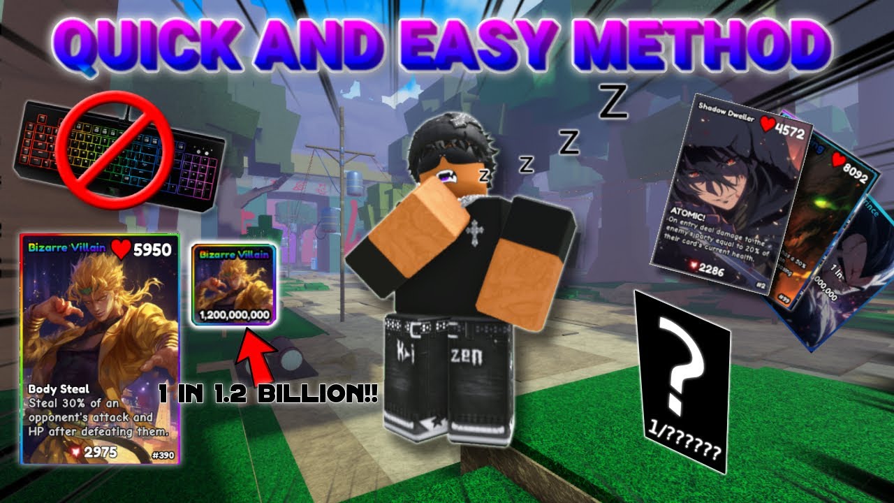How to Grind/AFK Boss Raids in Anime Card Battle Roblox - YouTube
