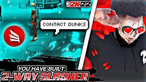 2 WAY SLASHER BUILD IS OVERPOWERED! BEST ISO BUILD ON 2K22..