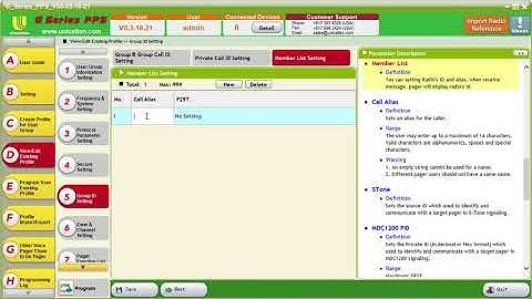 Unication PPS Add Radio IDs
